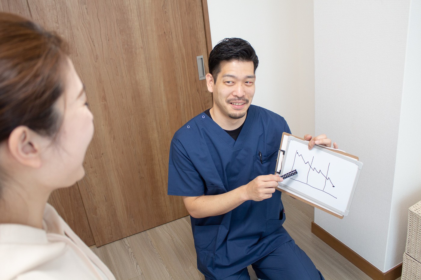 整体院の診療風景